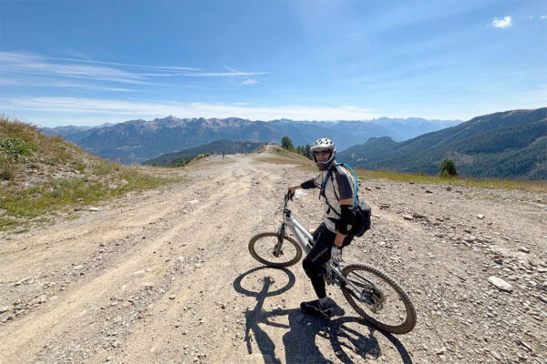 Lloyd at the top of Puy St. Vincent