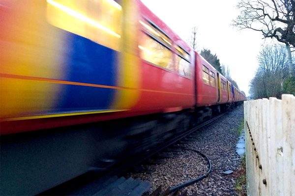 One of the railway crossing points in Ashtead