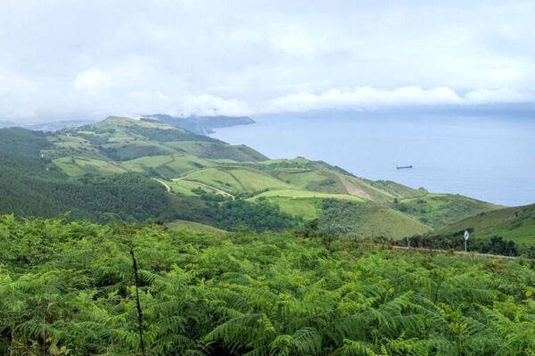 The Pasai coast in Basque country