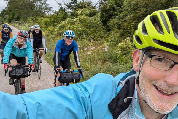 The moles ona cyclepath just outside Dunkirk