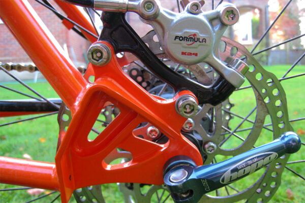 DIalled Bikes Prince Albert rear dropouts