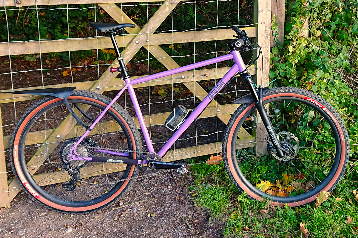 Fairlight Holt in Violet with Ass Saver mudguard