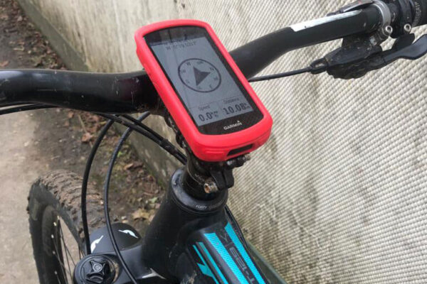 Garmin Edge 1030 showing compass