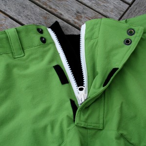 Intrepid Apparel Campaign shorts fly detail