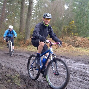 Karl at the Reservoir on Holmbury Hill