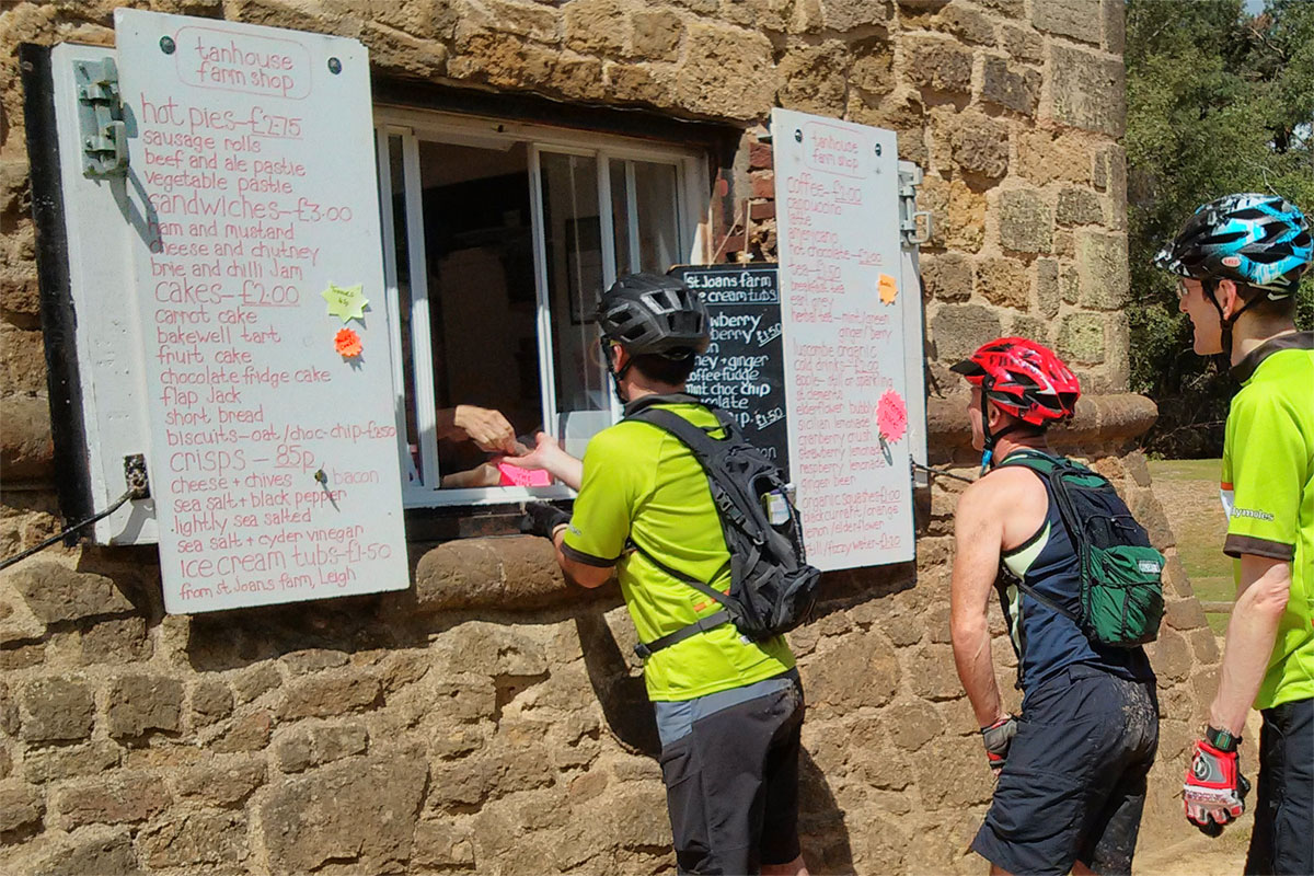 Leith Hill cake station
