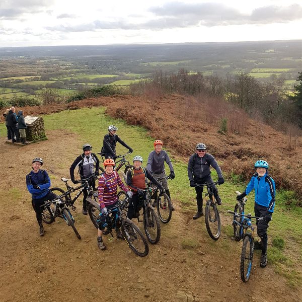 A Mole cluster at Holmbury Hill