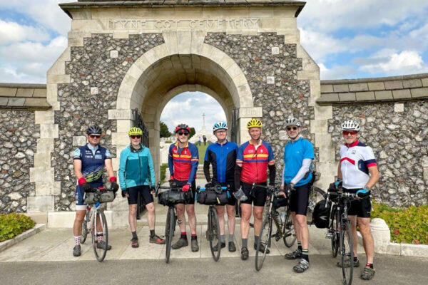 The moles at Tyne Cot cemetery