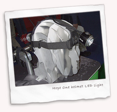 Hope One LED 240 lumen helmet light