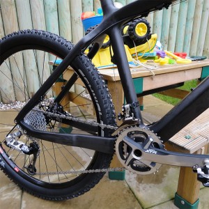 On-One 456 in carbon 2x10 XTR drivetrain