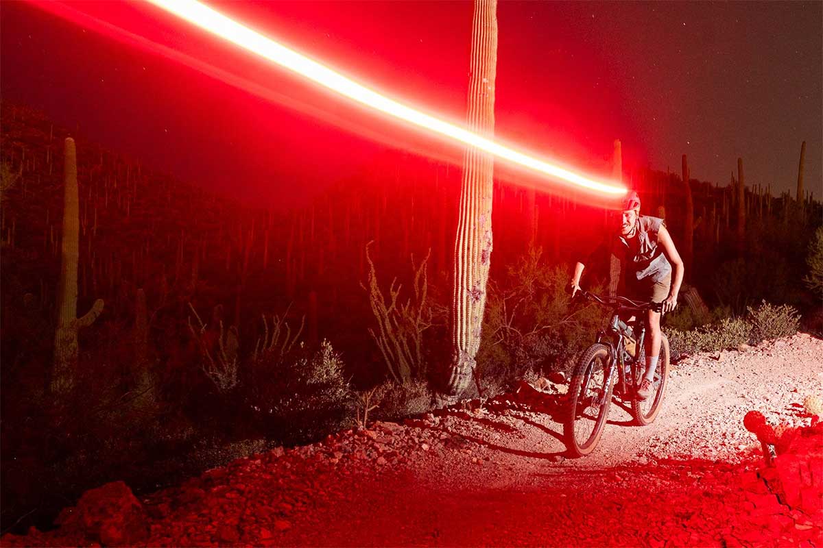 Monochromatic bike lights and green LEDs Mutterings Muddymoles mountain biking in the Surrey Hills and Mole Valley