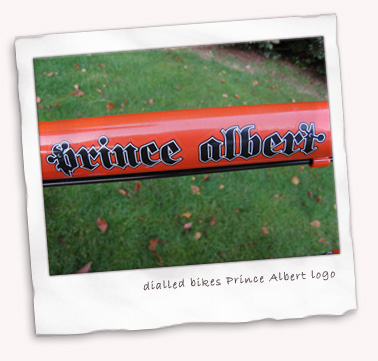 dialled bikes Prince Albert logo