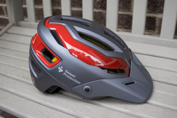 Sweet Protection Trailblazer MIPS in grey and red